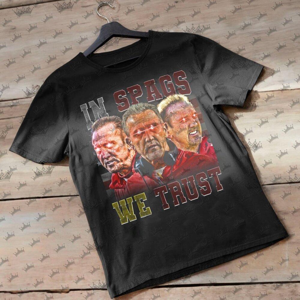 In Spags We Trust Steve Spagnuolo   Shirt, Homage Retro 90S Graphic, Ide